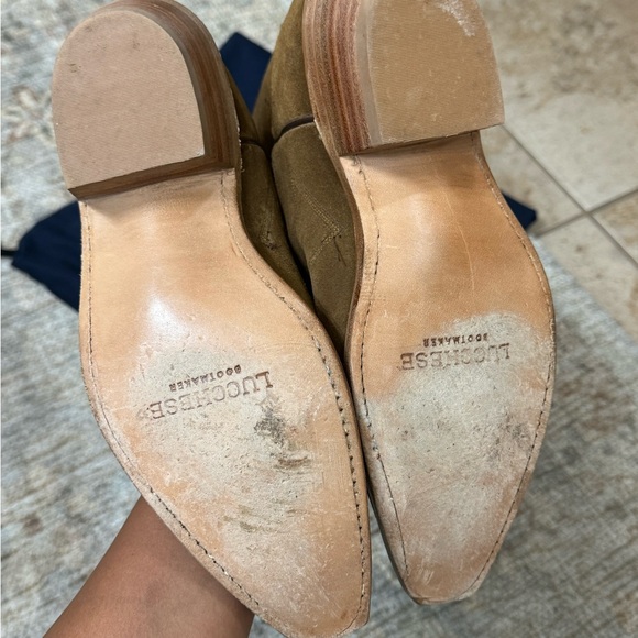 Lucchese Suede Priscilla Boot - Picture 4 of 5